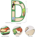 3D Layered Safari Nursery Wooden Letters - Image 3