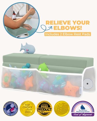 Comfortable Baby Bath Kneeler and Elbow Rest Pad Set - Image 3