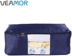 Comforter Storage Bags Pack of 2, Pillow Beddings/Blanket Clothes Organizer - Image 2