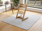 Baby Splat Mat for Under High Chair, 51 x 51 Inch Splash Mat, Waterproof and - Image 6