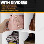 SpaceAid 2 Pack Hanging Closet Organizer and Storage - Image 4