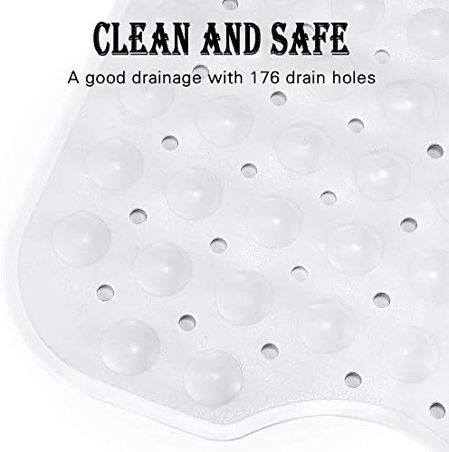 YINENN Bath and Shower Safety Mats 40x16 inch, Non Slip - Image 4