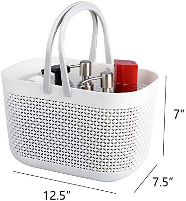 Plastic Portable Shower Caddy Basket, Storage Organizer - Image 4