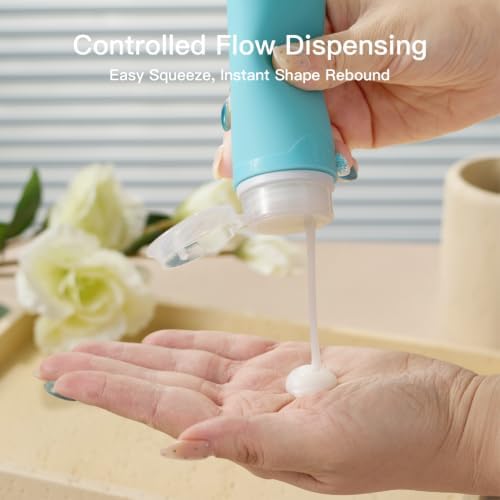 INSFIT Travel Bottles for Toiletries, TSA Approved 3oz Travel Size Containers - Image 5