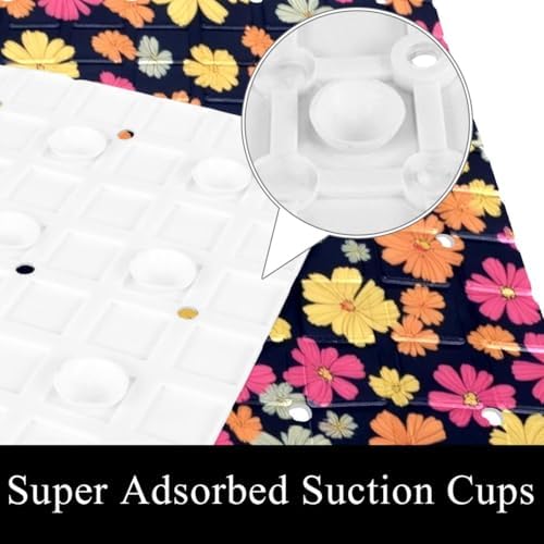Non Slip Shower Mat Bathtub Mat 15.1x26.8 Inch, Quick Dry Bath Mat - Image 3