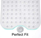 TEESHLY Bath Tub and Shower Mats, Non-Slip 39 x 16 Inch Extra Long Bathtub Mat - Image 5
