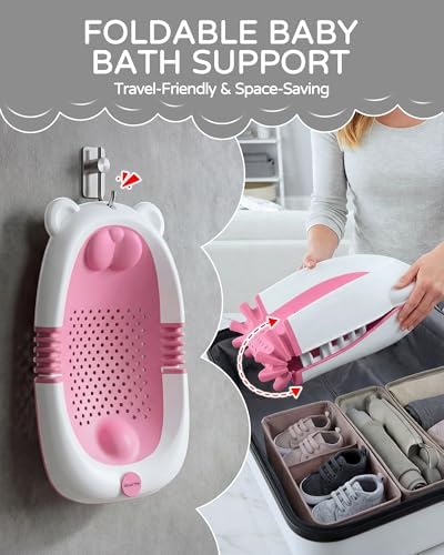 ISELECTOR Foldable Baby Bath Support - Image 6