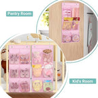 KIMBORA 2 Packs Narrow Kids Over the Door/Wall Shoe Organizer Small Baby - Image 7