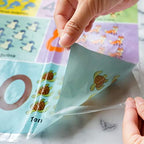 Youngever 80 Disposable Placemats Table Topper, Extra Sticky Adhesive Peel and - Image 3