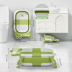 Collapsible Baby Bathtub for Newborn, Foldable Baby Bath Tub - Image 3