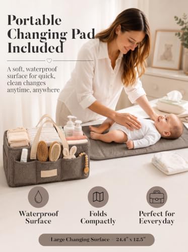 Baby Diaper Caddy Organizer - Image 4
