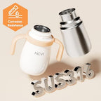 NCVI Kids Stainless Steel Straw Cup, Insulated Spill-Proof - Image 4