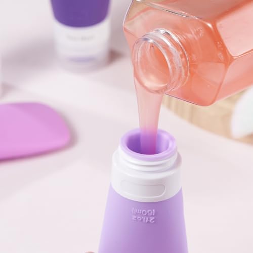 INSFIT Travel Bottles for Toiletries, TSA Approved 3oz Travel Size Containers - Image 3