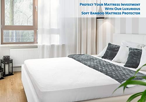 PlushDeluxe Premium Viscose Mattress Protector – Cal-King Size, Waterproof - Image 6