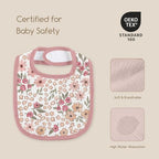 6-Pack Muslin Baby Bibs for Drooling & Teething, Absorbent Bib - Image 5