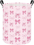 QUEENLALA Foldable Waterproof Round Fabric Laundry Basket Home by QUEENLALA
