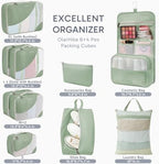 OlarHike 10 Set Packing Cubes for Travel, Gifts for Women Mom, Anti-Tearing - Image 2