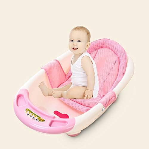 Adjustable Baby Bath Support Mesh Sling Non-Slip Infant Bathtub Shower Net - Image 5