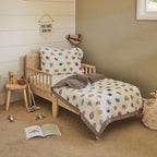 Little Unicorn Toddler Bedding 3-Piece Set | Includes Comforter, Crib Sheet & - Image 7