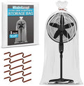 5 Pack 36'' x 50'' Extra Large Clear Plastic Storage Bags by Unknown