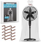 5 Pack 36'' x 50'' Extra Large Clear Plastic Storage Bags by Unknown
