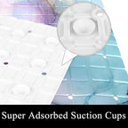 Non Slip Bathtub and Shower Mat 26.8x15.1 inch, Bath Mat - Image 3