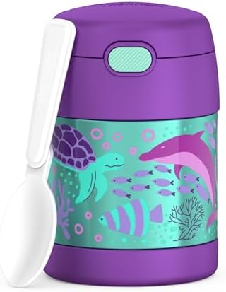 THERMOS FUNTAINER Insulated Food Jar, 10 Ounce, Kid Friendly Food Jar by Thermos