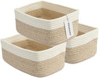 XUANGUO Small Woven Storage Baskets by XUANGUO