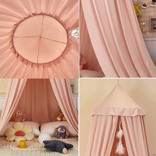 Princess Decor Canopy for Kids Bed, Soft and Durable Bed Canopy for Girls Room - Image 2