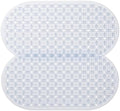 HITSLAM Bathtub Mat Non Slip, 27x15 Inch Bubble Oval Bath Tub Mat by HITSLAM