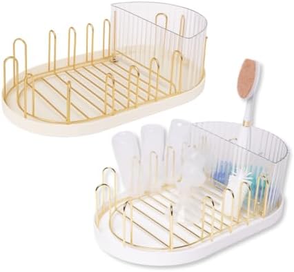 Winnie & Lu Baby Bottle Drying Rack, Stainless Steel Countertop Rack by Unknown
