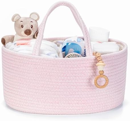 Diaper Caddy Organizer, Gift Basket by KODOMOORE