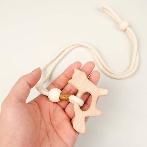 2 Pack Wooden Curtain Tiebacks - Image 5