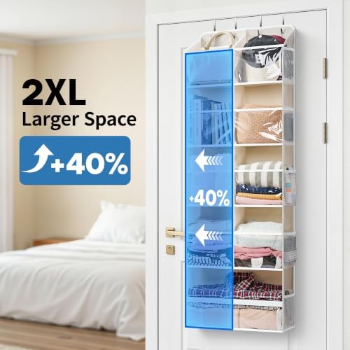 JARLINK Over the Door Organizer, Extra Large Storage - Image 4