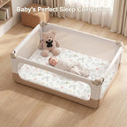 Pack N Play Sheets Fitted, Mini Crib Sheets, Breathable Soft Unisex Playard - Image 6