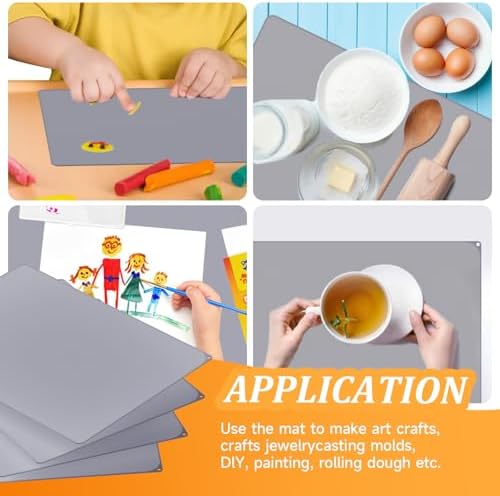 Silicone Placemats for Toddlers Baby, Food-Grade, Heat Resistant Silicone Mat - Image 5