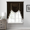 StangH Brown Velvet Valance Curtain by StangH