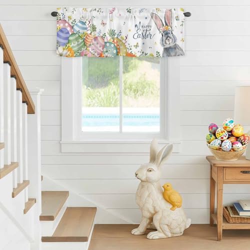 Vandarllin Easter Kitchen Curtains Valances - Image 4