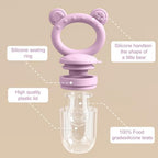 Baby Breastmilk Popsicle Molds & Baby Fruit Feeder, Infant Food Freezer Tray - Image 4