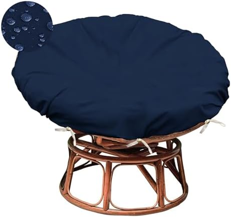 Papasan Cushion Cover Only, 55in Outdoor Indoor Papasan Chair Cushion Cover by Sqodok
