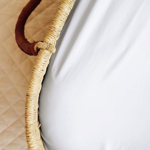 Sorrel + Fern Baby Bassinet Sheets 2-Pack - Image 6