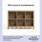 Storkcraft Casablanca 6 Cube Organizer Bookcase - Image 4