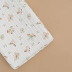 Crane Baby Changing Pad Cover, 100% Cotton Sateen Exterior, Fits Standard 16" x - Image 5