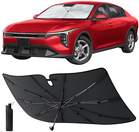 Econour Windshields Sun Shade for Car, Foldable Car Sunshade & Window Tint by EcoNour