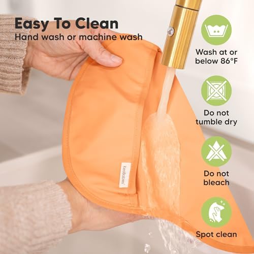 KeaBabies 3-Pack Waterproof Baby Bibs - Image 6