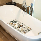 Shower Mat Non Slip, Bee Mushroom Floral Anti Slip Bath Mat - Image 5