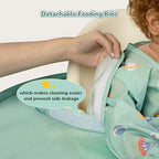 Food Catcher for Stokke Tripp Trapp High Chair, Coverall Baby Feeding Bib - Image 5