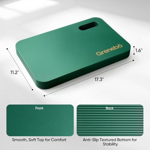 Grenebo 2-Pack Kneeling Pads, Extra Thick, 17.3 x 11 x 1.6 in - Image 5