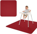 BapronBaby Minimalist Cranberry Waterproof Splash Mat Catch All Floor Cover by BapronBaby
