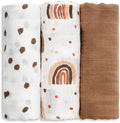 GLLQUEN BABY Receiving Blankets Muslin Swaddle Blanket by GLLQUENBABY